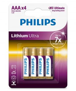 Philips Lithium ultra baterije AAA