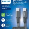 Philips USB-C na USB-C kabel