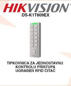 HIKVISION ŠIFRATOR SA TIPKOVNICOM I RFID ČITAČEM DS-K1T809EX