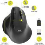 Port miš ERGO SOFT BT+WL