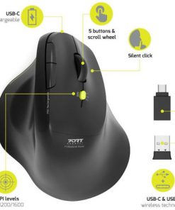 Port miš ERGO SOFT BT+WL