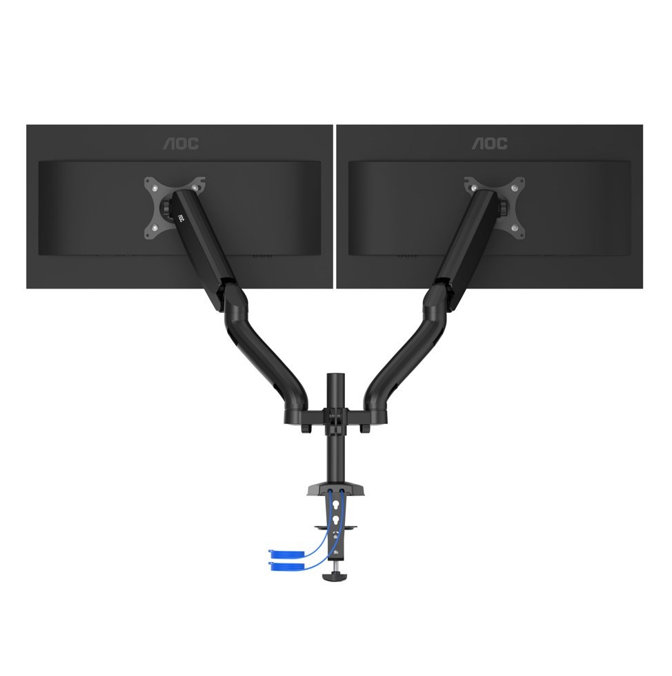 AOC AD110DX nosač za 2 monitora s UBS hub-om AOC AD110DX nosač za 2 monitora s UBS hub-om