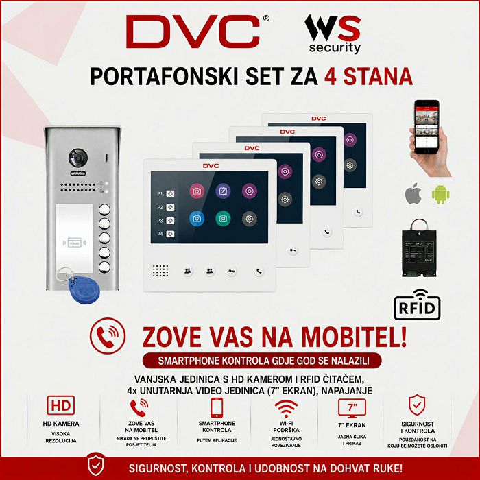 dvc-wifi-video-portafon-set-za-4-stana-portafon-video4set-portafon-video4set_6553 DVC WiFi VIDEO PORTAFON SET ZA 4 STANA PORTAFON-VIDEO4+SET - Slika 1