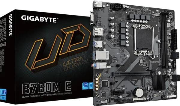 Gigabyte B760M E Gigabyte B760M E