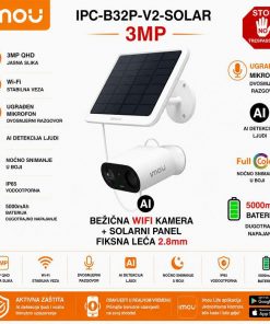 IPC-B32P-V2-SOLAR IMOU CELL GO 3MP WIFI KAMERA I SOLARNI PANEL