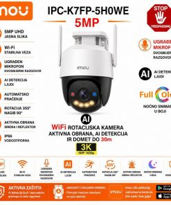 IPC-K7FP-5H0WE IMOU CRUISER SC 5MP WIFI PT KAMERA S AKTIVNOM OBRANOM