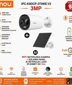 IPC-K9DCP-3T0WE-V2 IMOU CELL 3C 3MP WIFI SOLARNA KAMERA