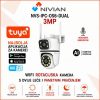 NIVIAN 2K ROTACIJSKA AI WIFI NADZORNA KAMERA NVS-IPC-0S6-DUAL