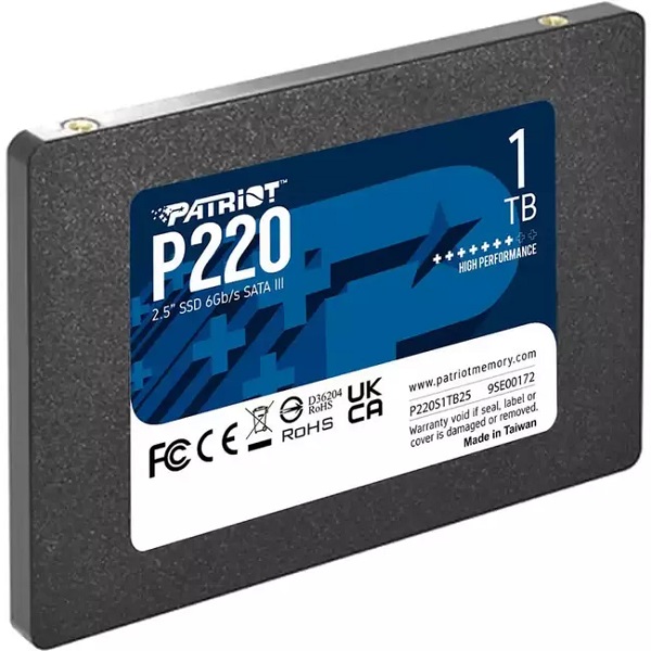 Patriot SSD P220 R550/W500 Patriot SSD P220 R550/W500