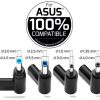Port punjač 65W GaN2 USB-C za Asus NB