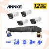 ANNKE 12MP IP POE SET ZA VIDEO NADZOR SA 4 KAMERE ANNKE 4 SET12MP