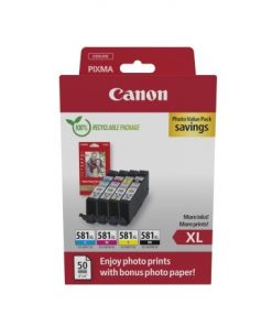 Canon multipack CLI-581XL BK C M Y -  Photo Pack