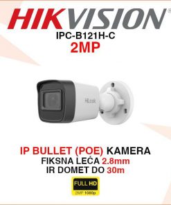 HIKVISION 2MP IP POE NADZORNA KAMERA IPC-B121H-C