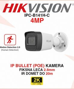 HIKVISION 4MP BULLET IP KAMERA ZA VIDEO NADZOR IPC-B141H-C