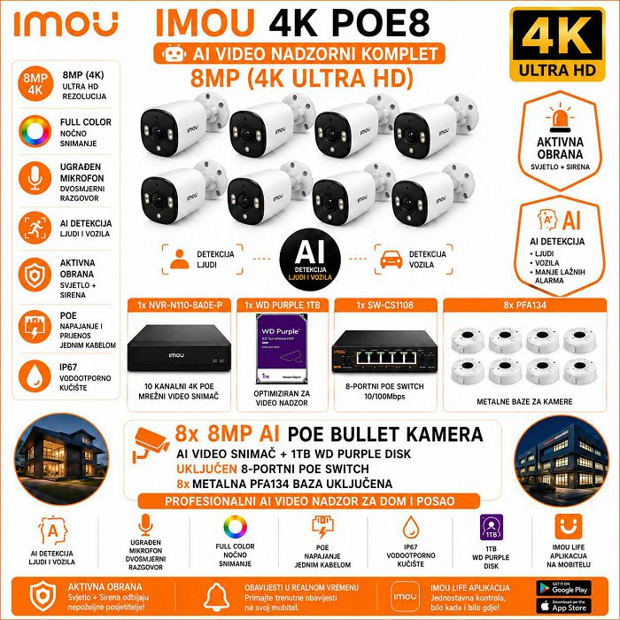 imou-4k-ai-ip-poe-komplet-s-8-kamera-best-buy-imou4kpoe48ai_1 Imou 4K AI IP PoE komplet s 8 kamera - Best Buy - Slika 1
