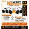 Imou 4K AI IP PoE komplet s 8 kamera - Best Buy