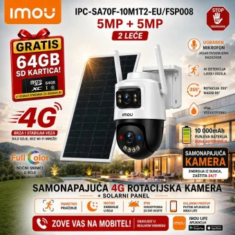 IMOU AOV Dual 10MP kit , IPC-SA70F-10M0T2-EU/FSP008