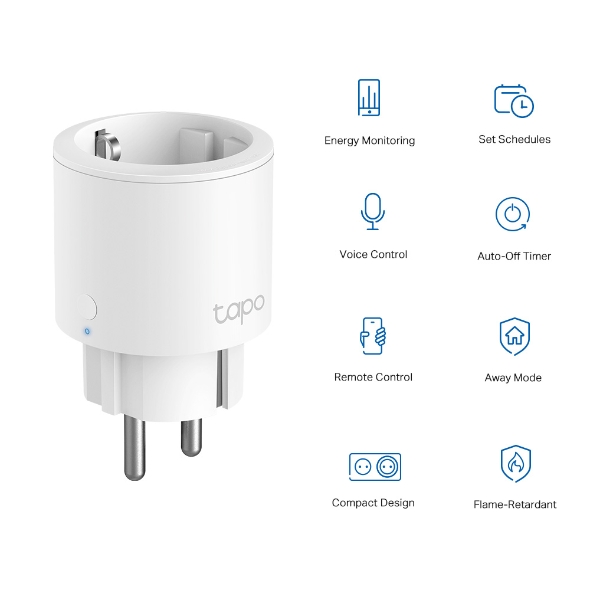 TP-Link Tapo Tapo P115 Mini Smart Wi-Fi monitoring TP-Link Tapo Tapo P115 Mini Smart Wi-Fi monitoring