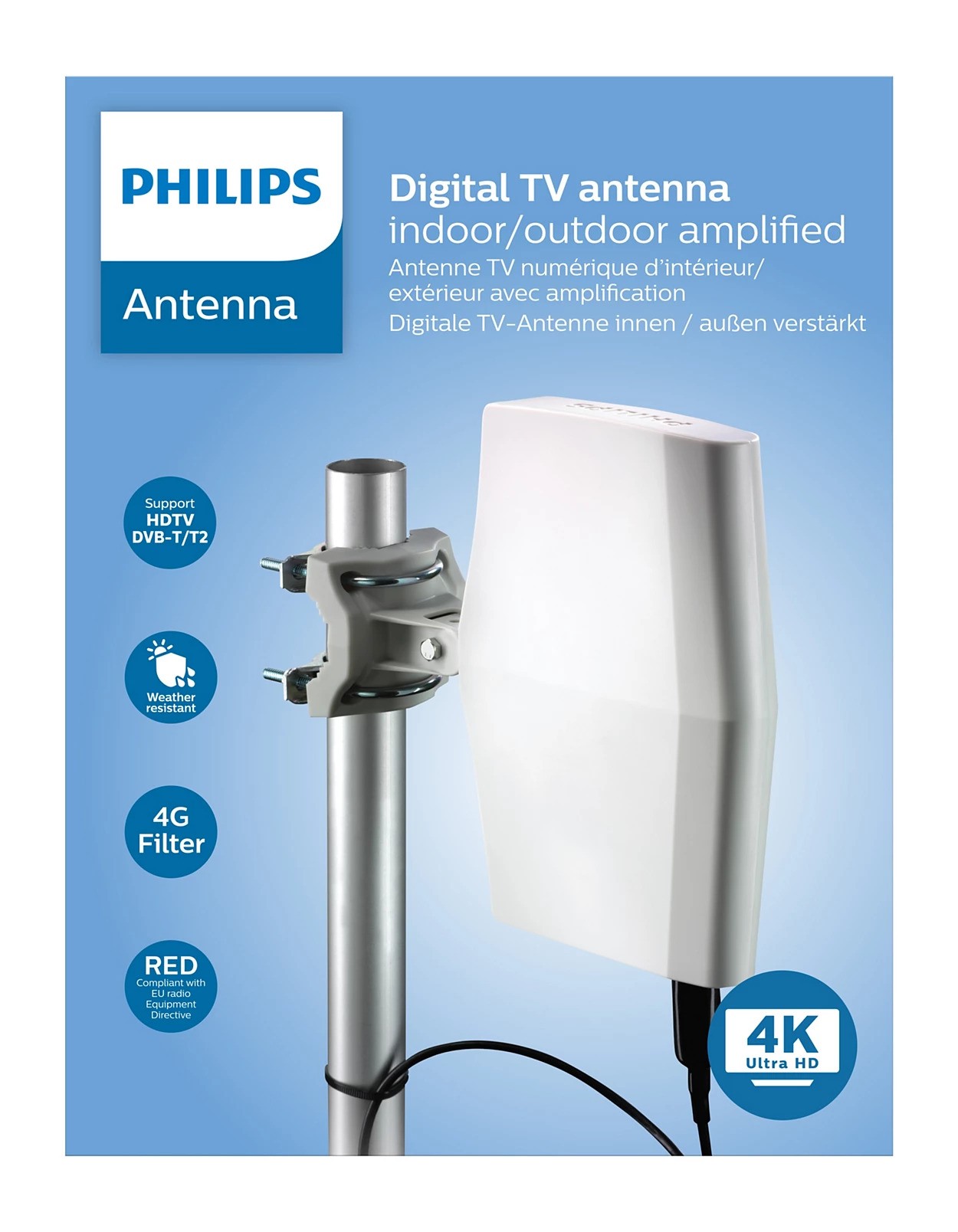Philips TV antena SDV8622 Philips TV antena SDV8622