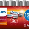 Philips baterije AAA 16+16