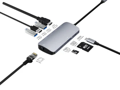 Asonic 8u1 USB C na HDMI