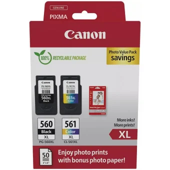 Canon multipack PG-560XL + CL-561XL Photo Pack