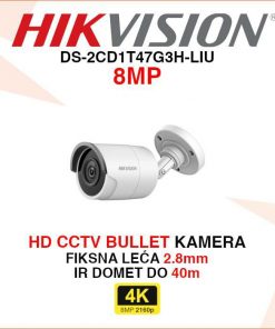 DS-2CE17U8T-IT HIKVISION 8MP HD CCTV BULLET KAMERA