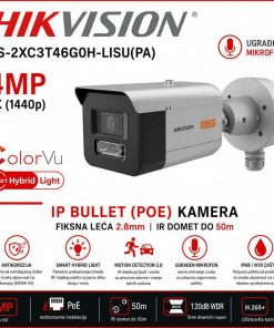 DS-2XC3T46G0H-LISU(PA) HIKVISION 4MP ANTI KOROZIVNA IP POE KAMERA