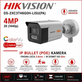 DS-2XC3T46G0H-LISU(PA) HIKVISION 4MP ANTI KOROZIVNA IP POE KAMERA