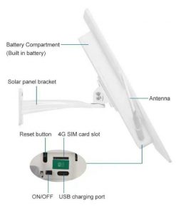 4G SOLARNI RUTER SA PANELOM I PRIHVATOM 8 KAMERA HDV-LS-4GSP - Slika 5