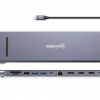 Manhattan docking USB-C 12-in-1 Triple Monitor 4K