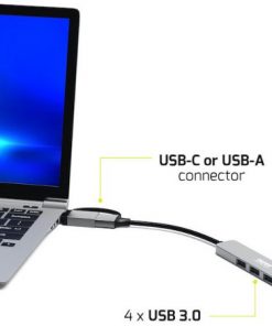 Port HUB USB-C/A 4 porta USB-A 3.0 5Gbps