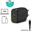 Port zidni punjač 65W type C GaN2 + USB-C kabel 2m