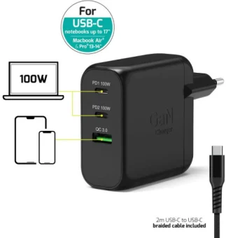 Port zidni punjač 100W type C