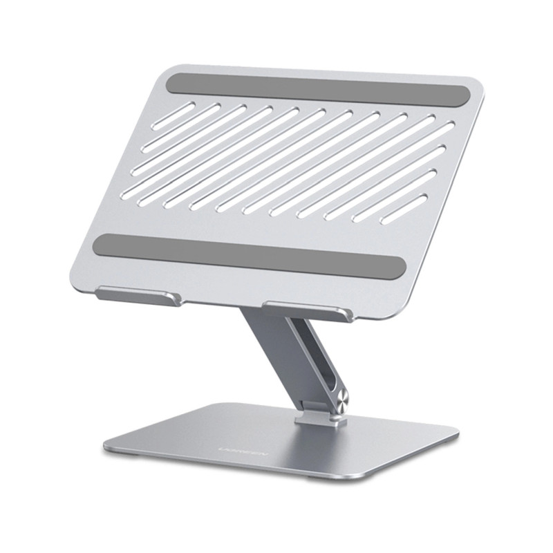 UGREEN stalak za prijenosnik, 13-17.3", metalni, srebrni