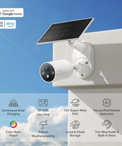 TP-Link Tapo C425 SolarPowered Security Camera kit