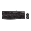 Logitech MK120 tipkovnica+miš, USB, crna (920-002549)