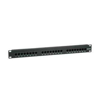 Roline VALUE Cat.5e/Class D 19" Patch Panel 24-porta UTP, crni