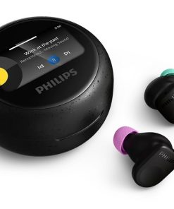 Philips retro in-ear BT slušalice TAMS3BK, crne