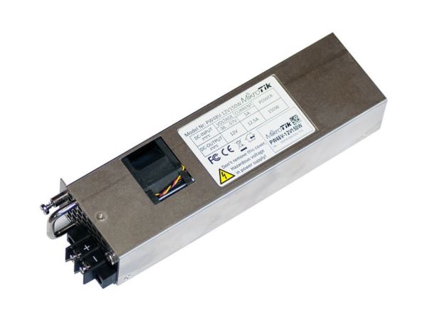 MikroTik Hot Swap -48V DC telecom power supply for CCR1072