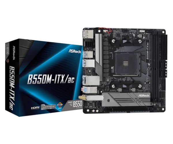 Asrock AMD AM4 B550M-ITX AC