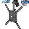Transmedia Folding Suspension Bracket for Flat Screens 23" - 55"