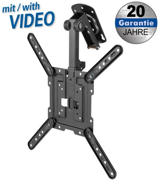 Transmedia Folding Suspension Bracket for Flat Screens 23" - 55"