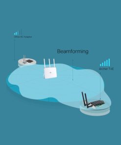 TP-Link AC1200 Archer T4E bežični Dual-Band PCI-E adapter 300Mbps/867Mbps (2.4GHz/5GHz), 802.11a/b/g/n/ac, 2×odvojive antene