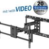 Transmedia Swivel TV wall mount, 43" - 100", up to 80kg