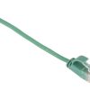 Masterlan comfort patch cable UTP, extra slim, Cat6, 3m, green