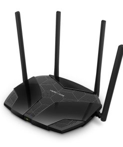 Mercusys MR70X AC1800X bežični usmjerivač (Dual-Band WiFi6 Router) 574Mbps/1201Mbps (2.4GHz/5GHz), 802.11ax/ac/a/b/g/n, 3×G-LAN, 1×G-WAN, MU-MIMO, 4×5 dBi fiksne omni-direkcione antene