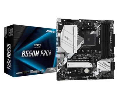 Asrock AMD AM4 B550M PRO4