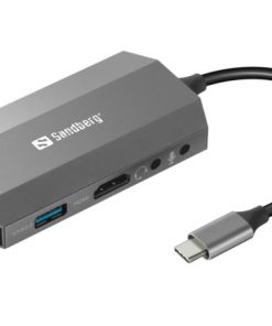 Sandberg USB-C 6-in1 Travel Dock
