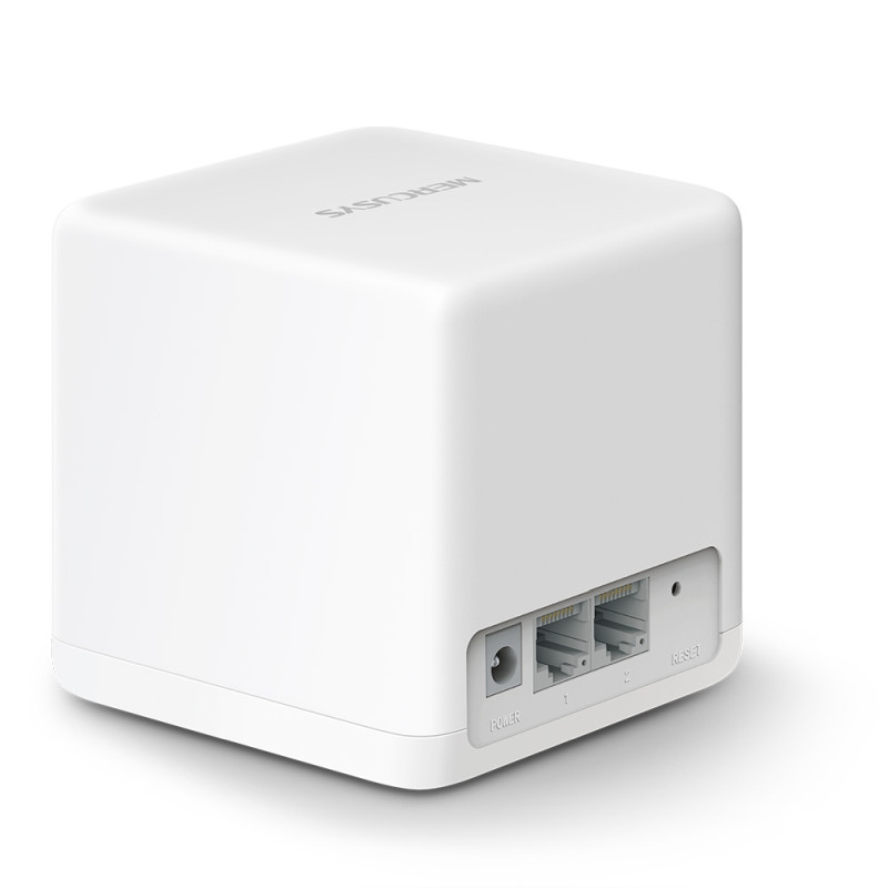 Mercusys AC1300 Halo H30G (2 pack) Whole-Home Mesh Wi-Fi, Dual-Band 400Mbps/867Mbps (2.4GHz/5GHz), 802.11 a/b/g/n/ac, 2×G-LAN